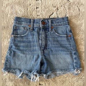 Madewell High Waisted Shorts